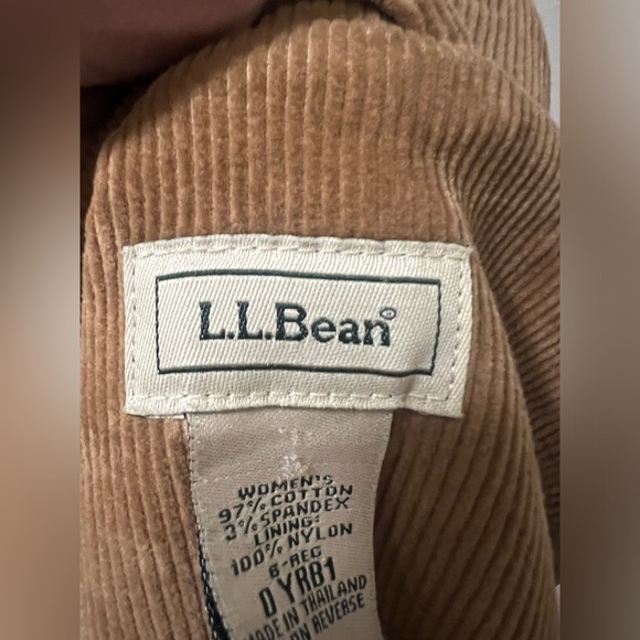 Vintage L.L.Bean Cuordory Blazer, Size 6 - Picture 9 of 9